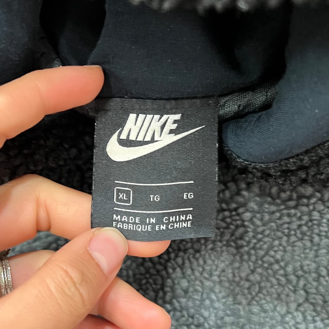 [100] 나이키 양털 후드티 상품이미지3