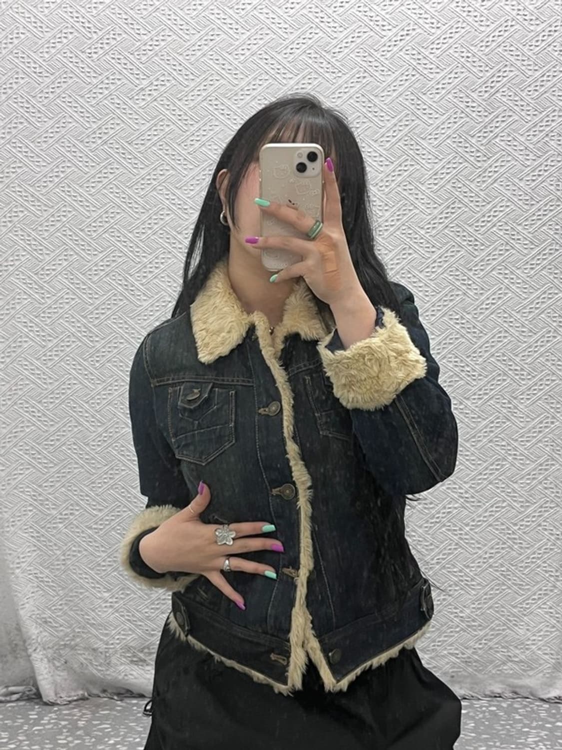 에드윈 빈티지 올드 데님 양털 자켓 95 C07296 상품이미지1