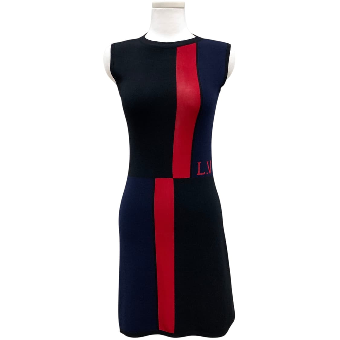 루이비통 LV 울 실크 민소매 니트 원피스 상품이미지2