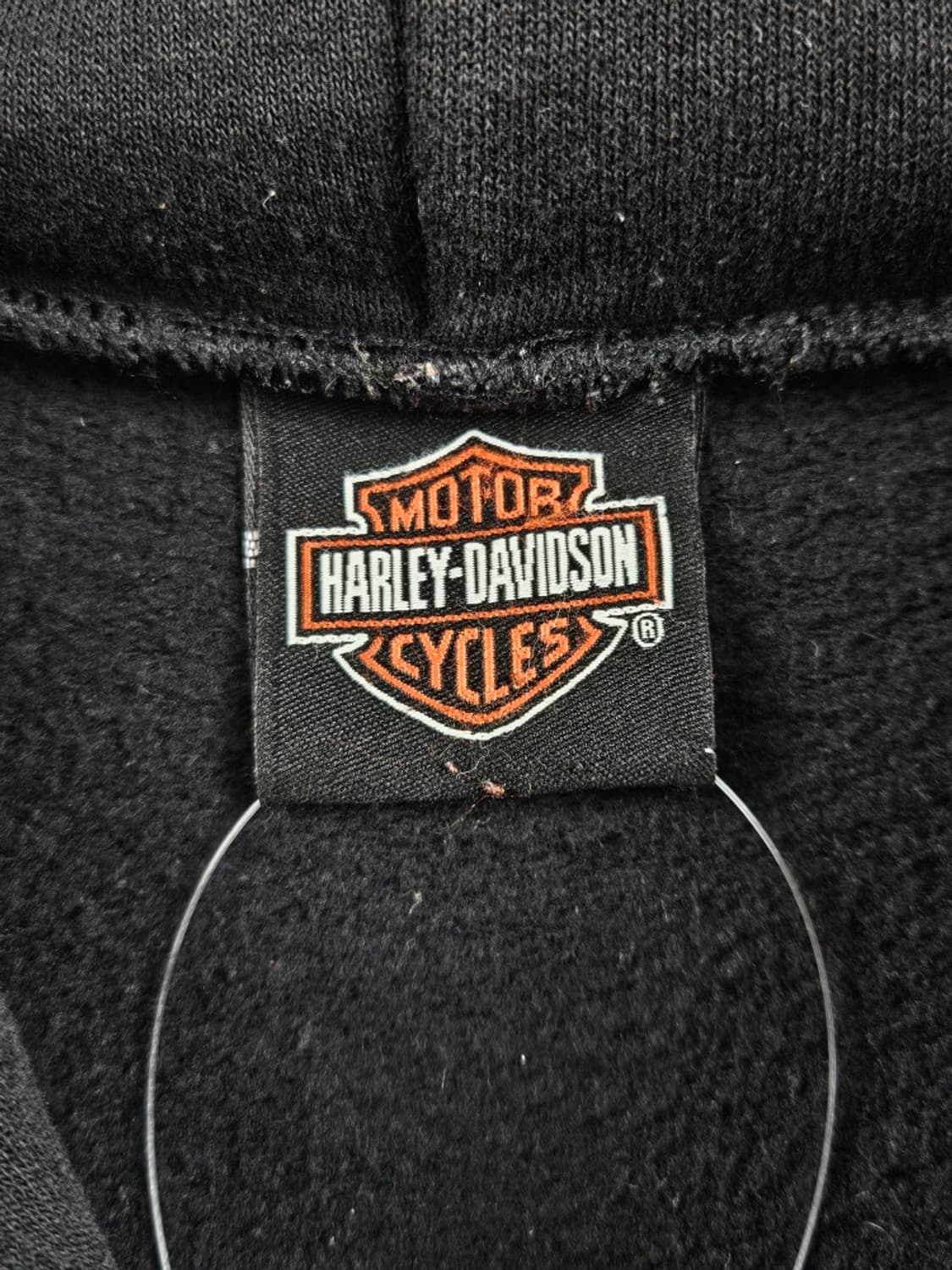 할리데이비슨 캐나다 엘버타 플레임 후드 집업 (2XL추정) / 10933 상품이미지7