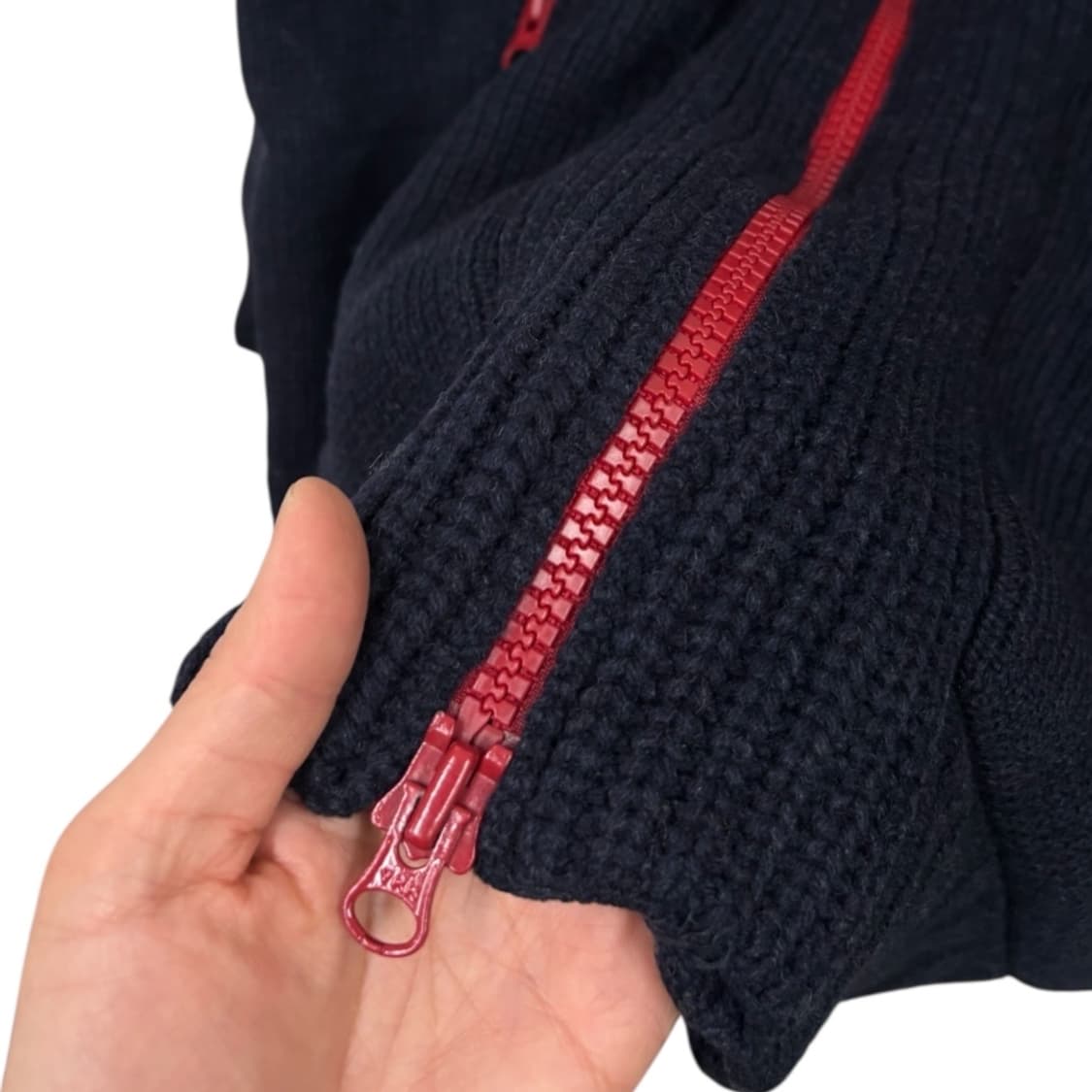 라코스테 투웨이 니트집업   상품이미지3