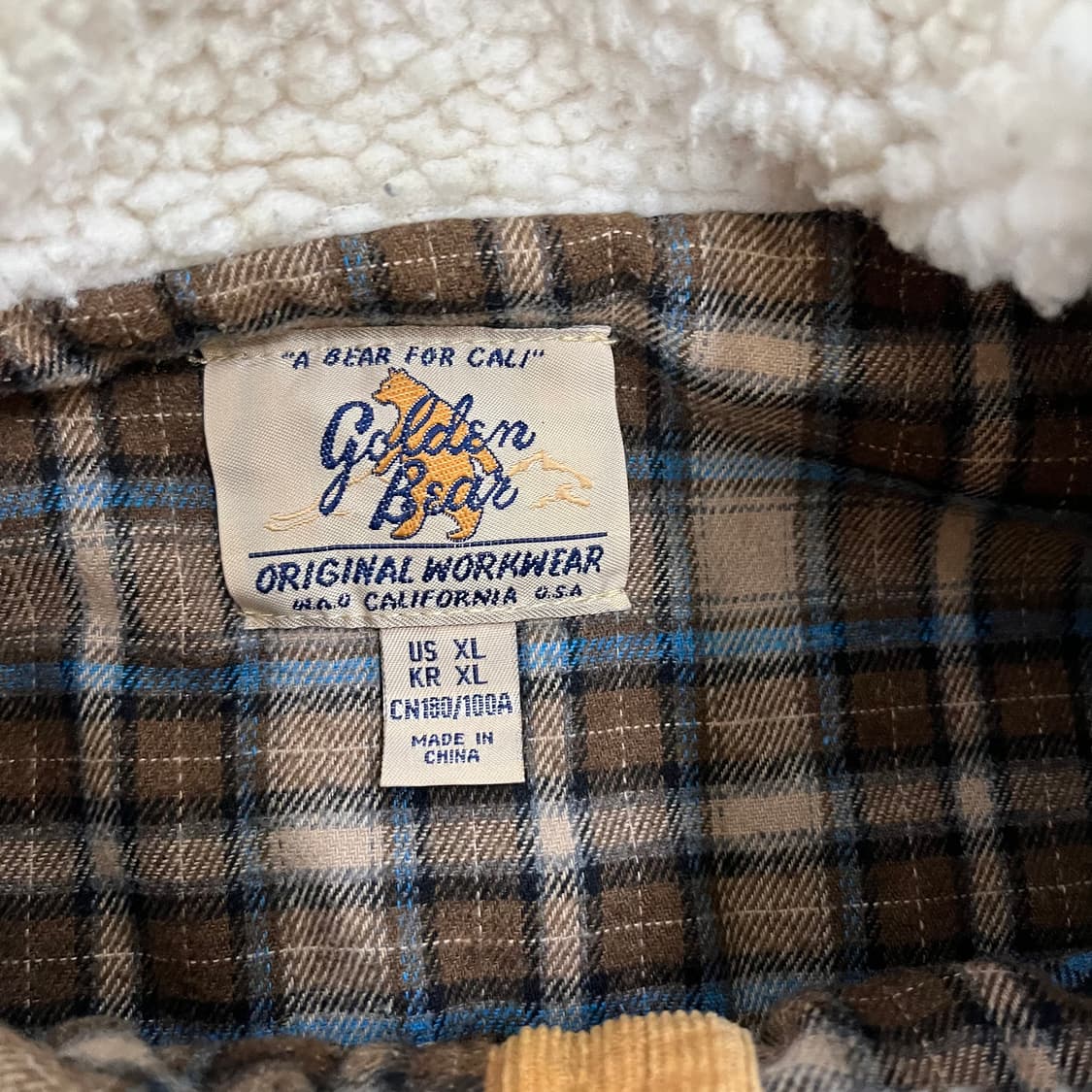 XL 골든베어 워크웨어 플리스 자켓 0126M 상품이미지2