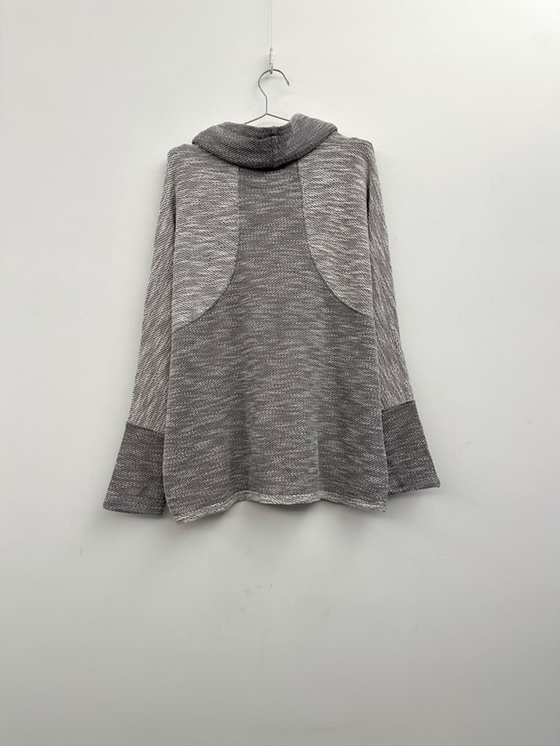 CALVIN KLEIN side slit cape top / grey 상품이미지6