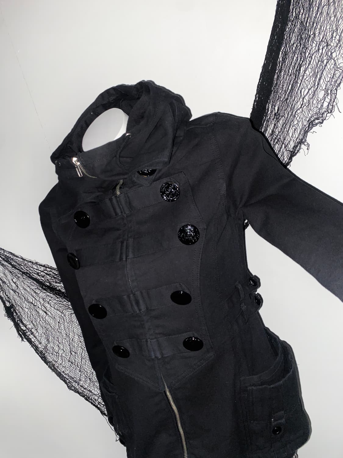 ꒰ঌ BACKS 00‘s 하이넥 집업 자켓 ໒꒱ 상품이미지3