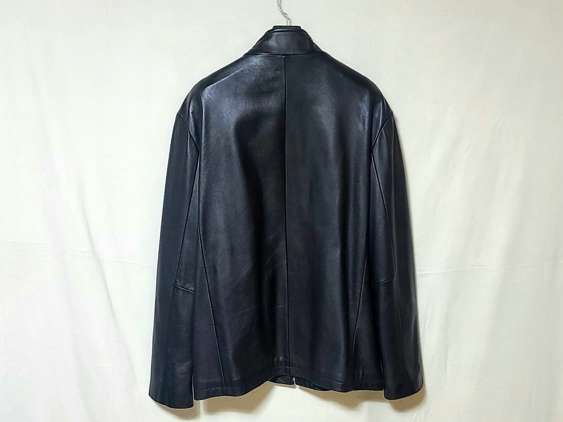 BANANA REPUBLIC 프리미엄 천연 양가죽 싱글 라이더 자켓 상품이미지4