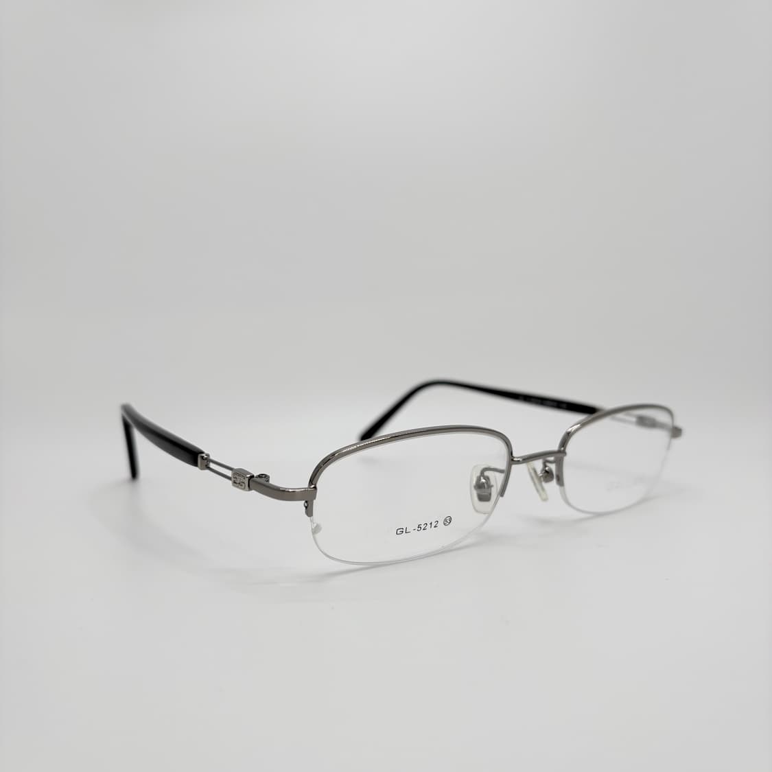 GALLAN 겔랑 실버 사각 반무테 상품이미지2