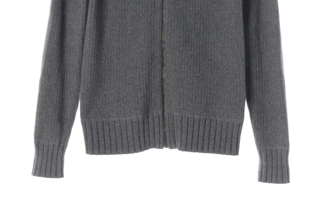 리바이스 숄더 패치 울 혼방 니트 집업 가디건 M 상품이미지4