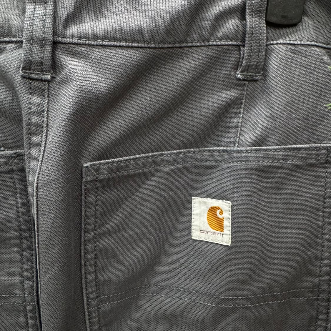 00s 칼하트 캔버스 워크 팬츠 사이드 포켓 포인트 그레이 상품이미지6
