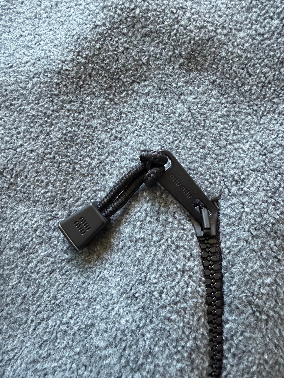 [M] 미우미우 플리스 자켓 그레이  상품이미지9