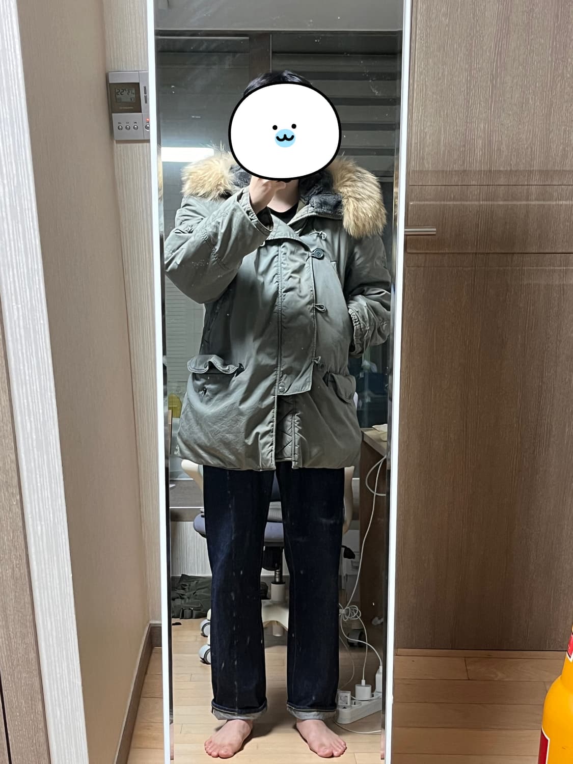 60s USAF 미공군 N3B 파카 (southern) 상품이미지8