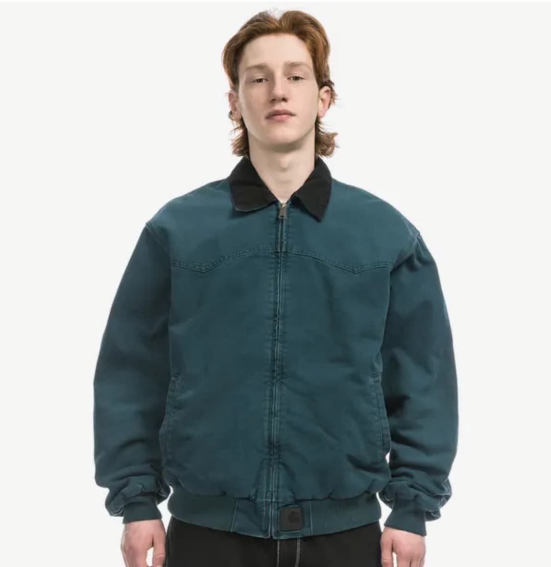 칼하트 WIP OG 산타 페 자켓 딥 라군 블랙 - L 사이즈 상품이미지2