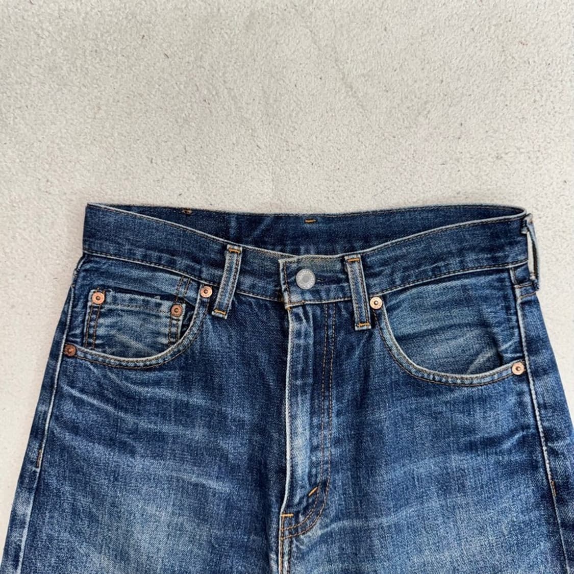 LEVI'S 502 워싱 데님팬츠 W28L36 상품이미지2