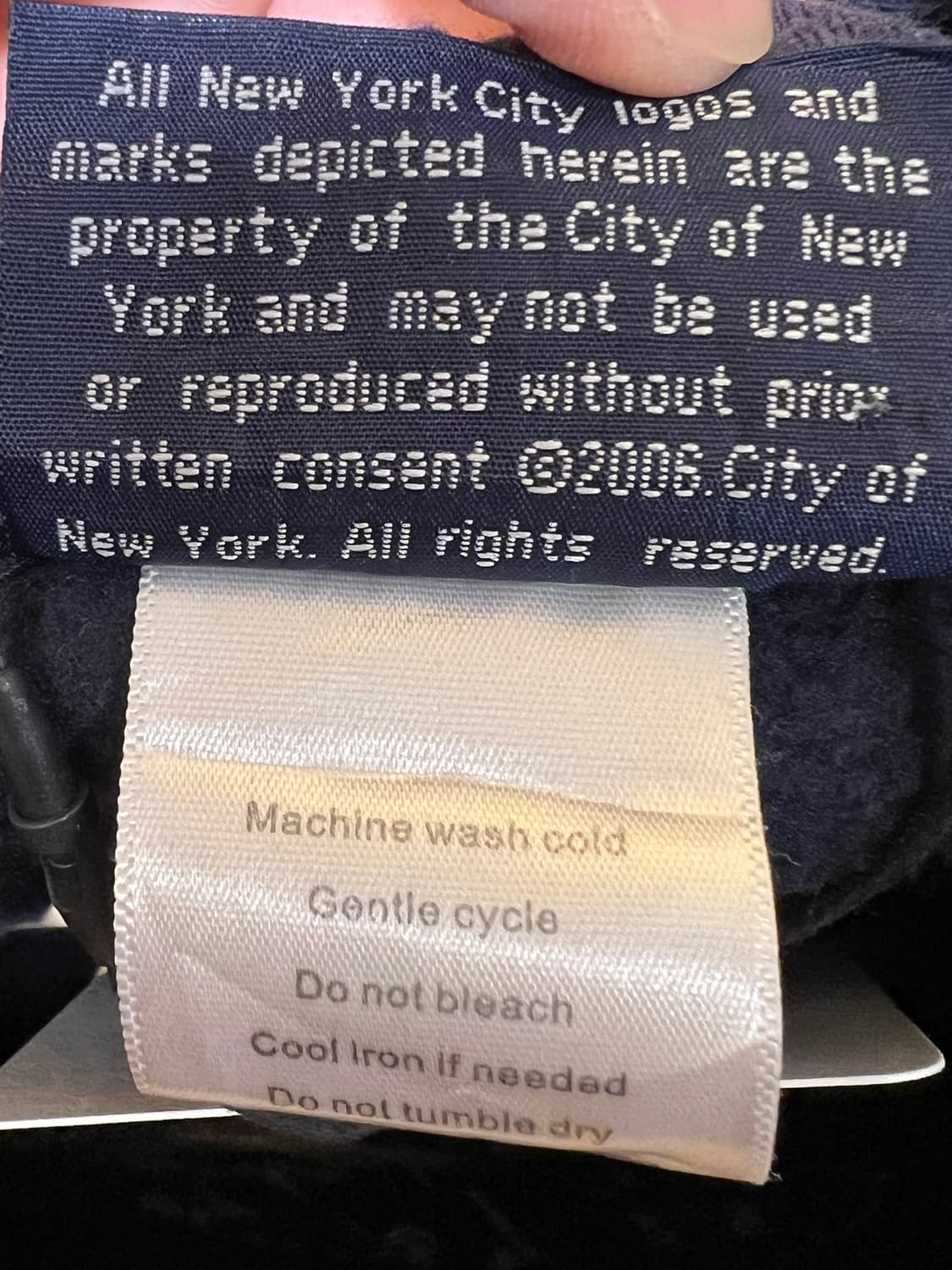 [M] NYPD 공식 굿즈 뉴욕경찰 후드 티셔츠 상품이미지7