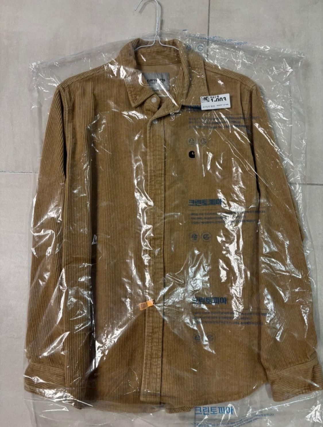 칼하트 코듀로이 셔츠 상품이미지2