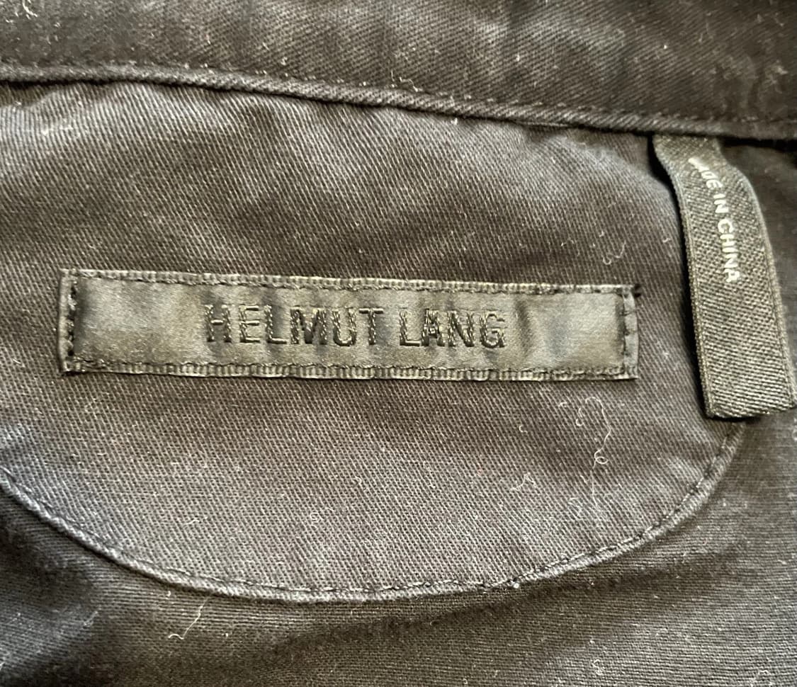  헬무트 랭 비대칭 모토 재킷 상품이미지4