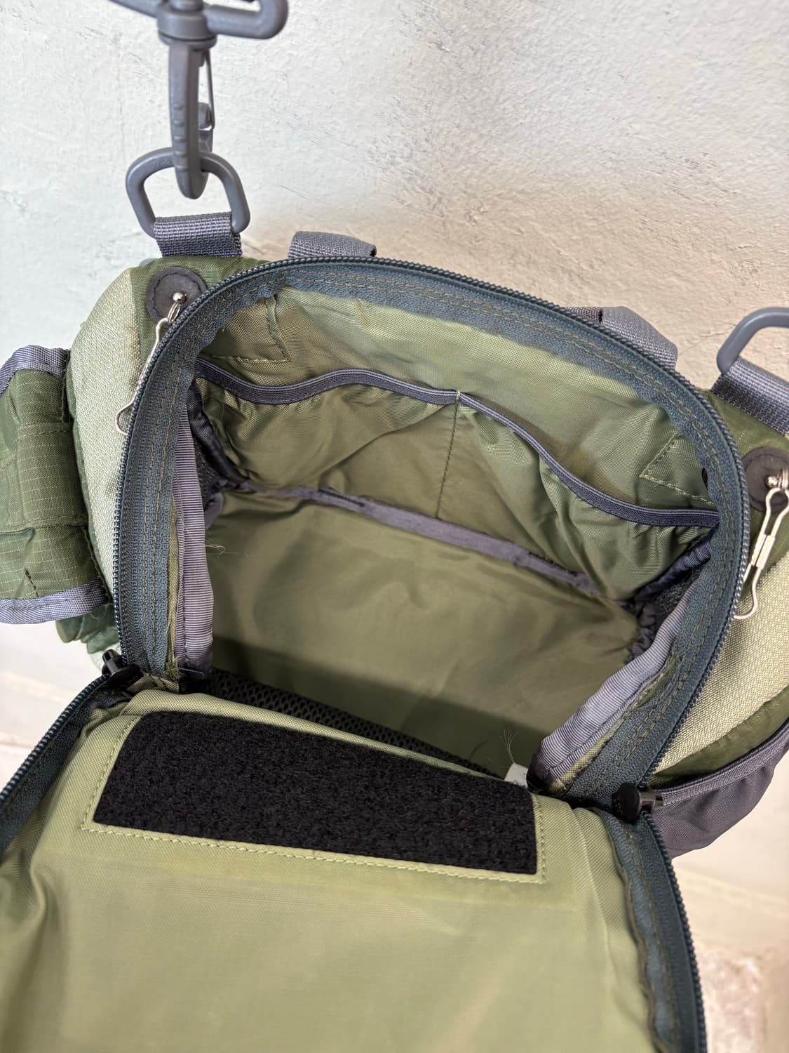 엘엘빈 L.L.Bean 빈티지 피싱 크로스백 그린 상품이미지8