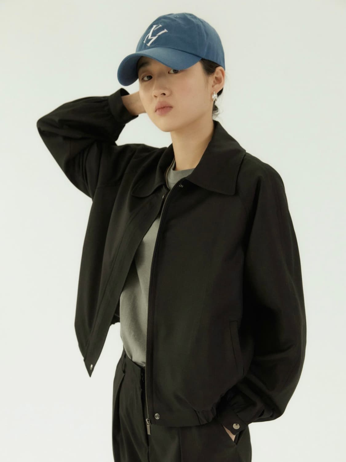 Ouro 아우로 블루종 블랙 상품이미지2