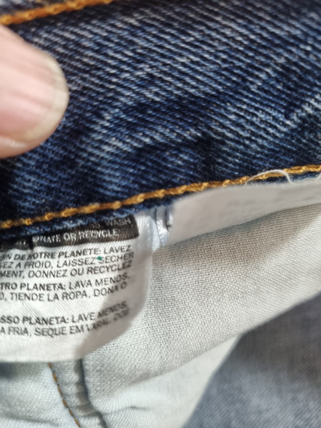 리바이스 501 청바지 W33 L32 상품이미지6