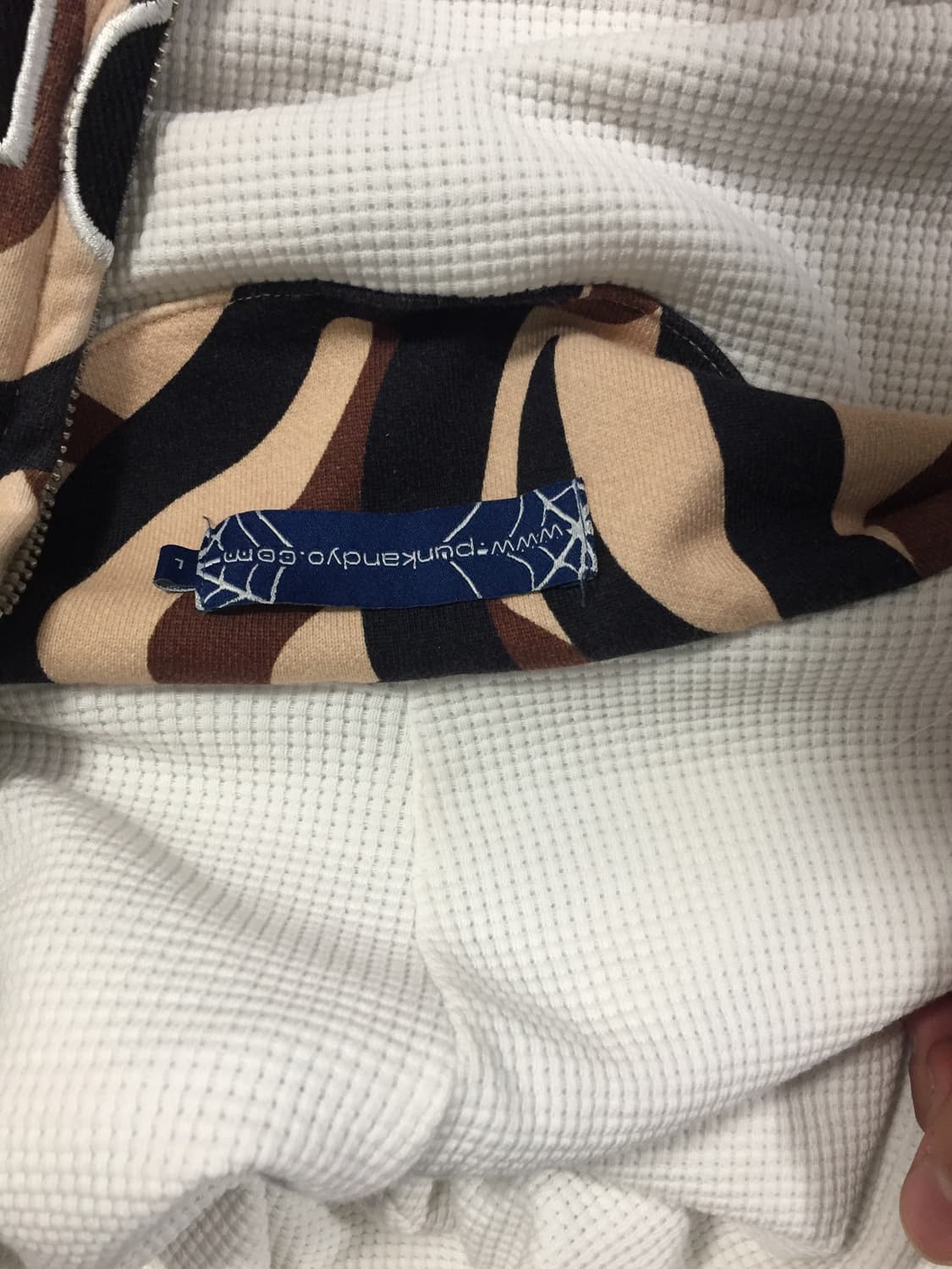 펑크앤요 하트트라이벌 후드집업 L 상품이미지3