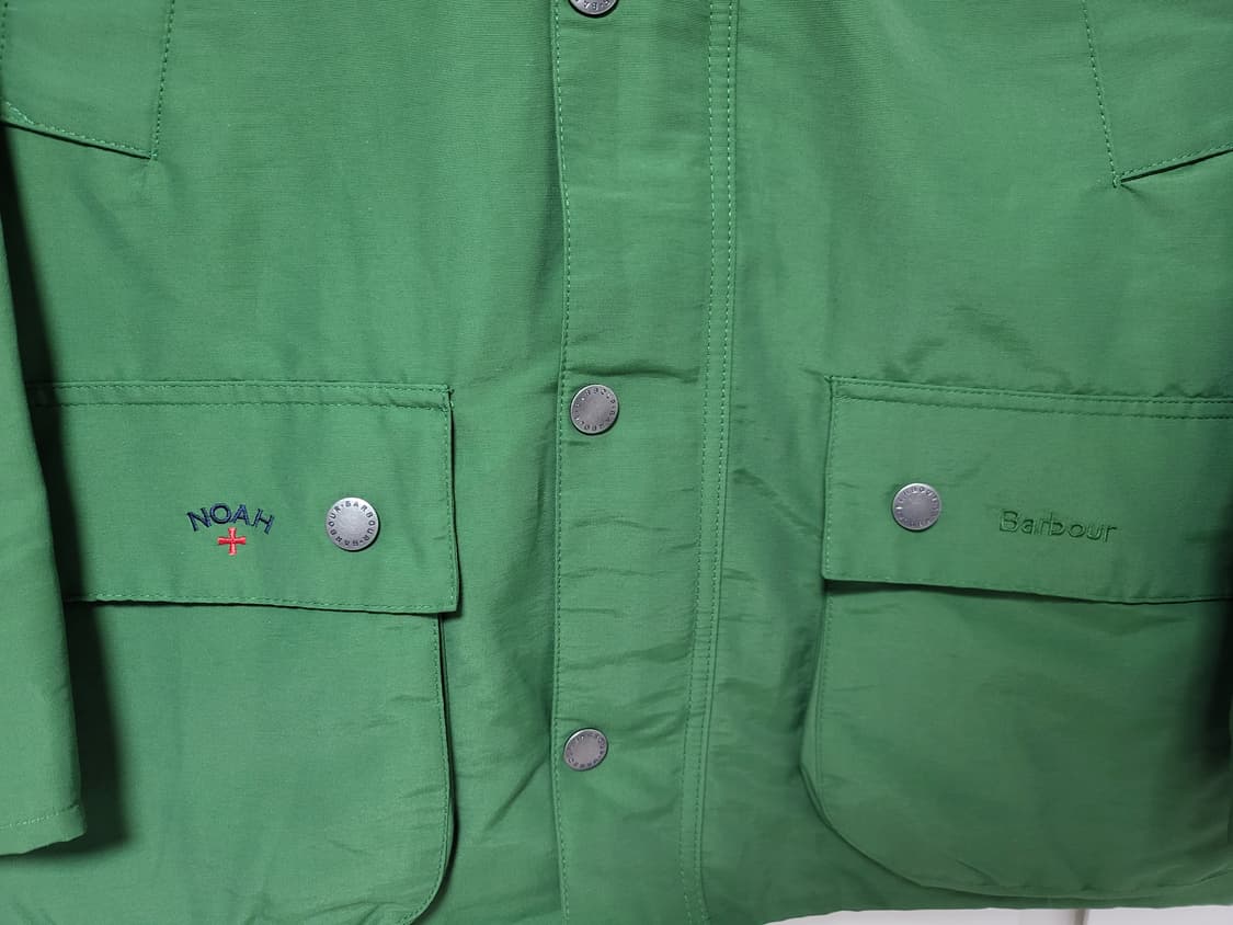 바버 X 노아 비데일 논왁스 자켓 켈리 그린(M사이즈)새상품 상품이미지2