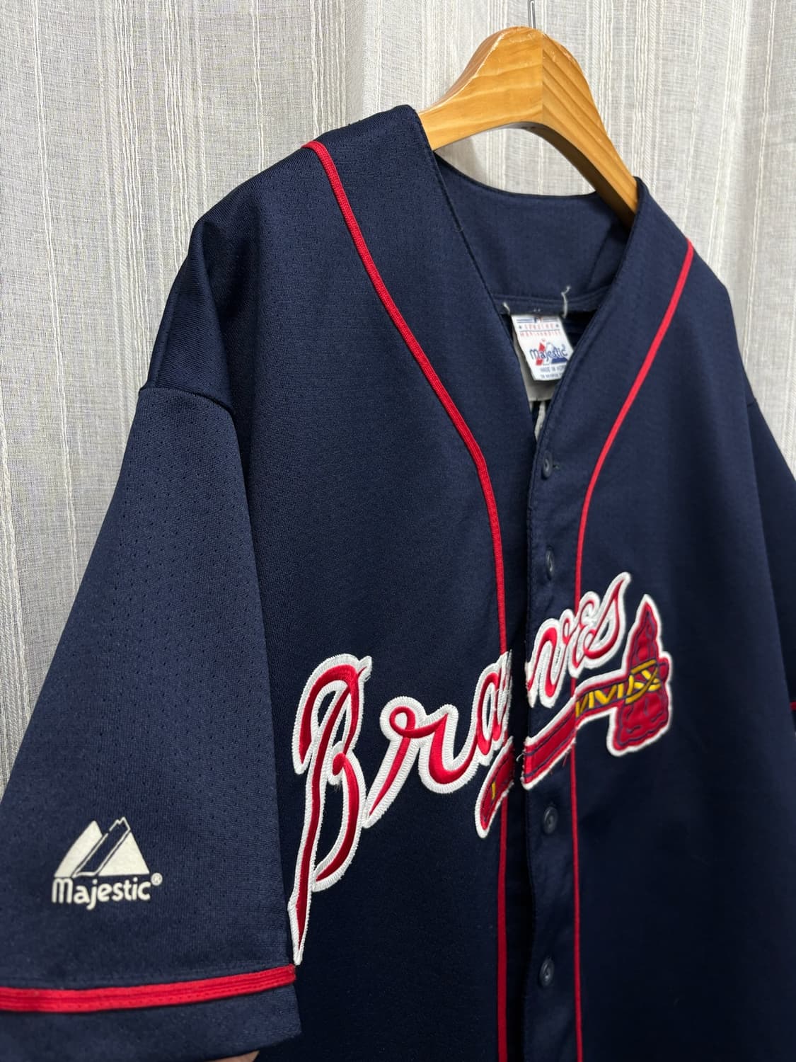 마제스틱 MLB 애틀란타 브레이브스 야구 져지 유니폼 상품이미지2