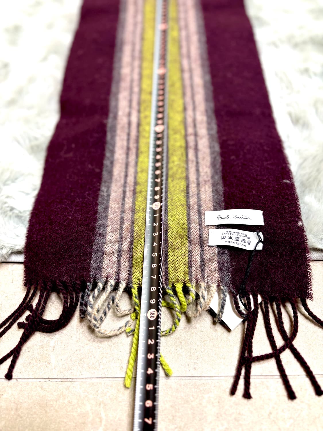 정품.폴스미스 머플러 새상품 공용. 상품이미지4