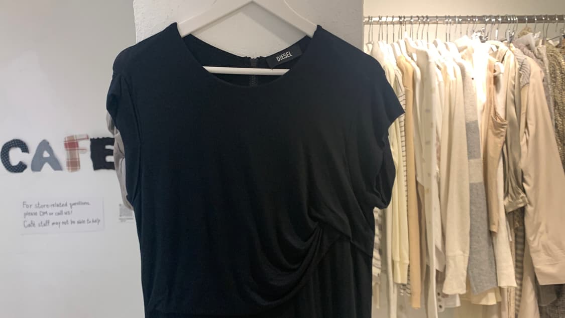 Diesel black half onepiece  상품이미지5