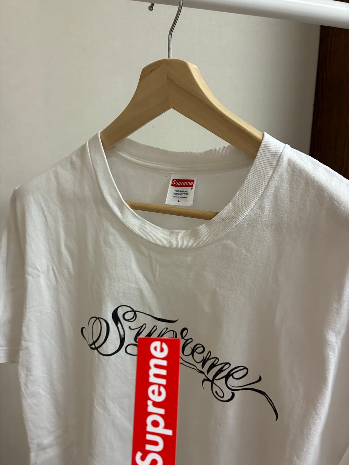 [L]슈프림 미스터카툰 티셔츠 화이트 상품이미지4