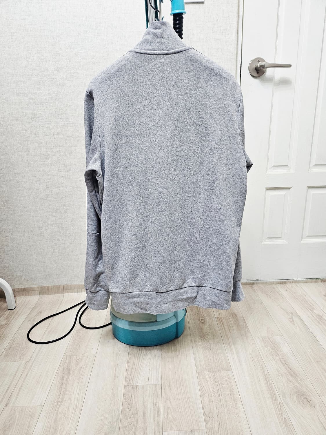 (100)L ☆우주매물☆ 아디다스 에센셜 3S [회검] 트랙탑져지 상품이미지6