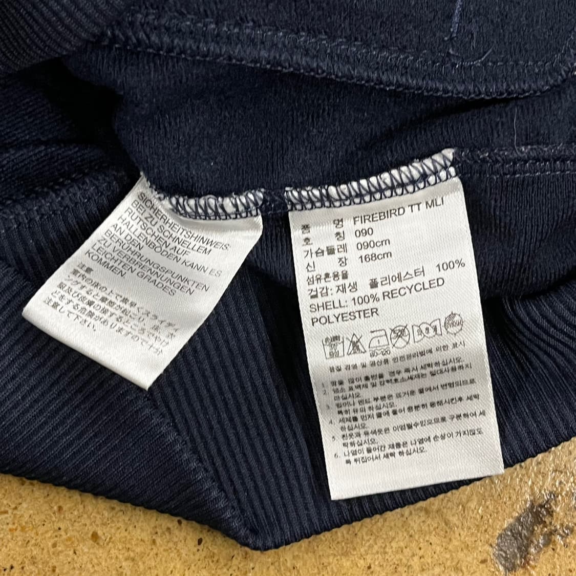 [정품/90] 아디다스 네이비 져지 핑크 블루 삼선 트랙탑 b17 상품이미지6