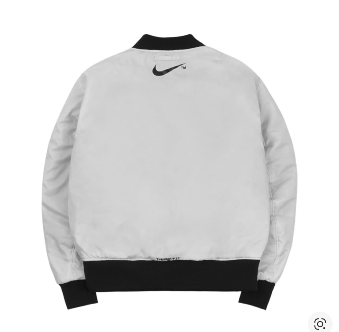 (정품) 나이키 스우시 양면 봄버 자켓 블랙 M 상품이미지4