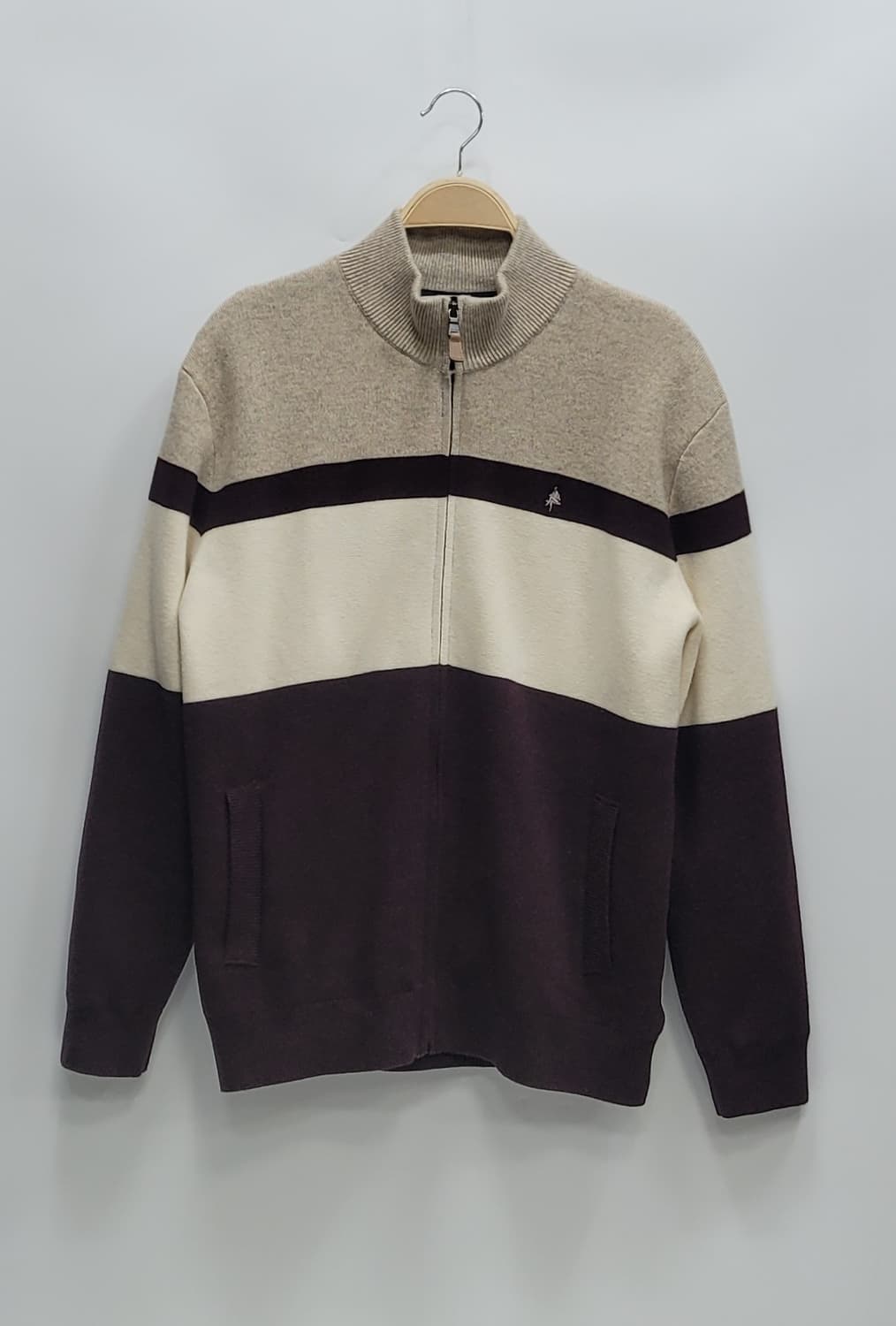 OLZEN 올젠 방풍 니트 집업 / 남 100 
 상품이미지1