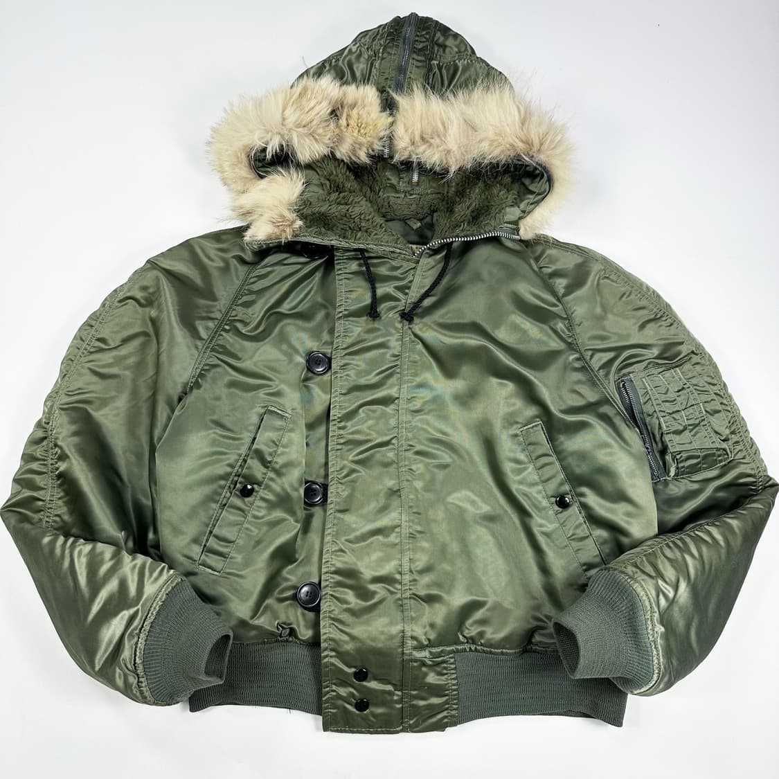 made in USA 콜린스 mfg 밀리터리 N2B 자켓 XL 상품이미지1