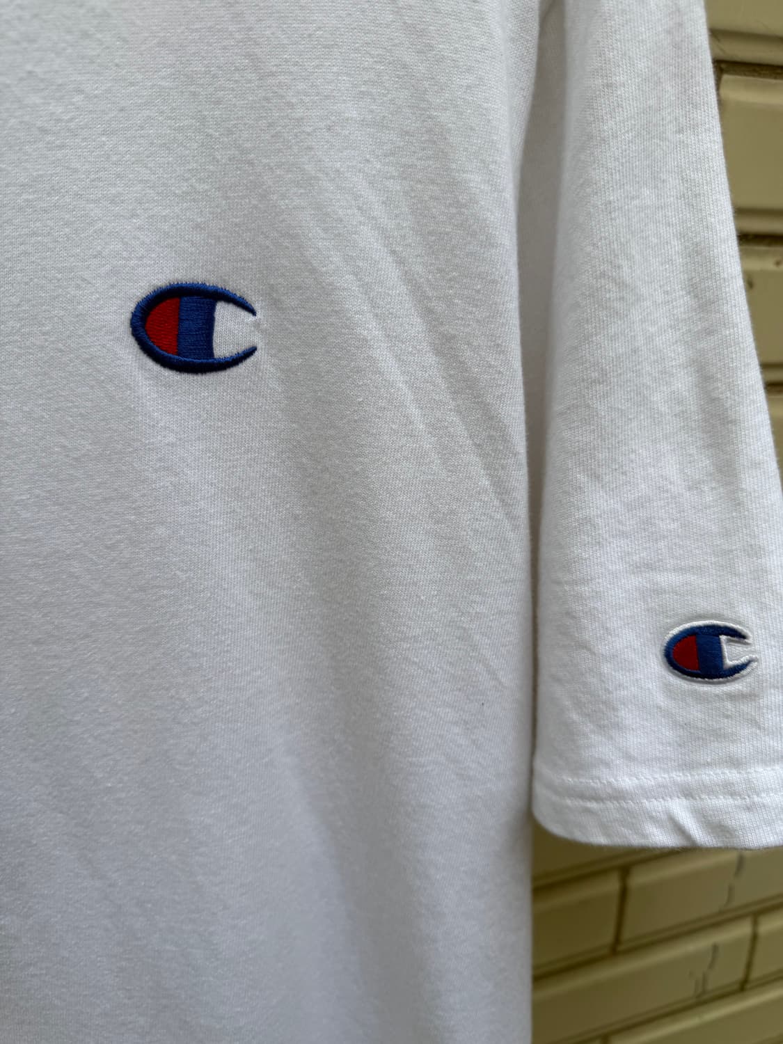 Champion white Tshirt 상품이미지7