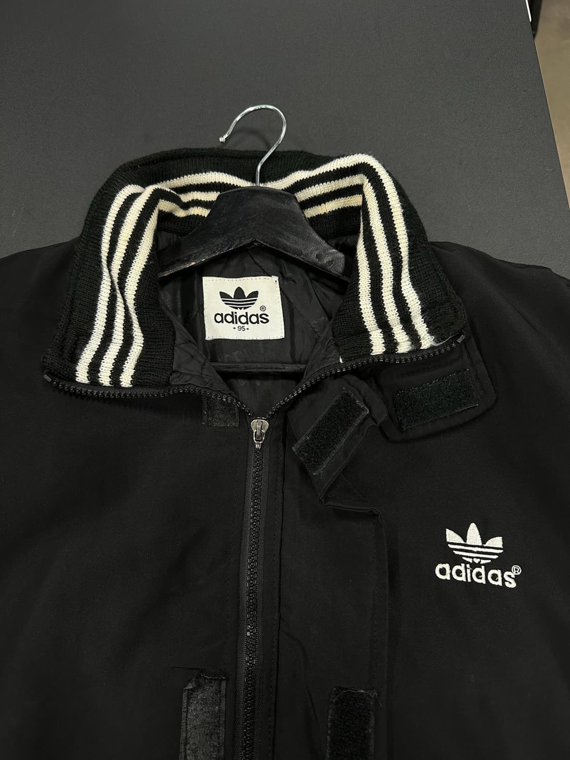 아디다스 90s 올드스쿨 파이어버드빅로고 트랙 누빔점퍼 상품이미지8