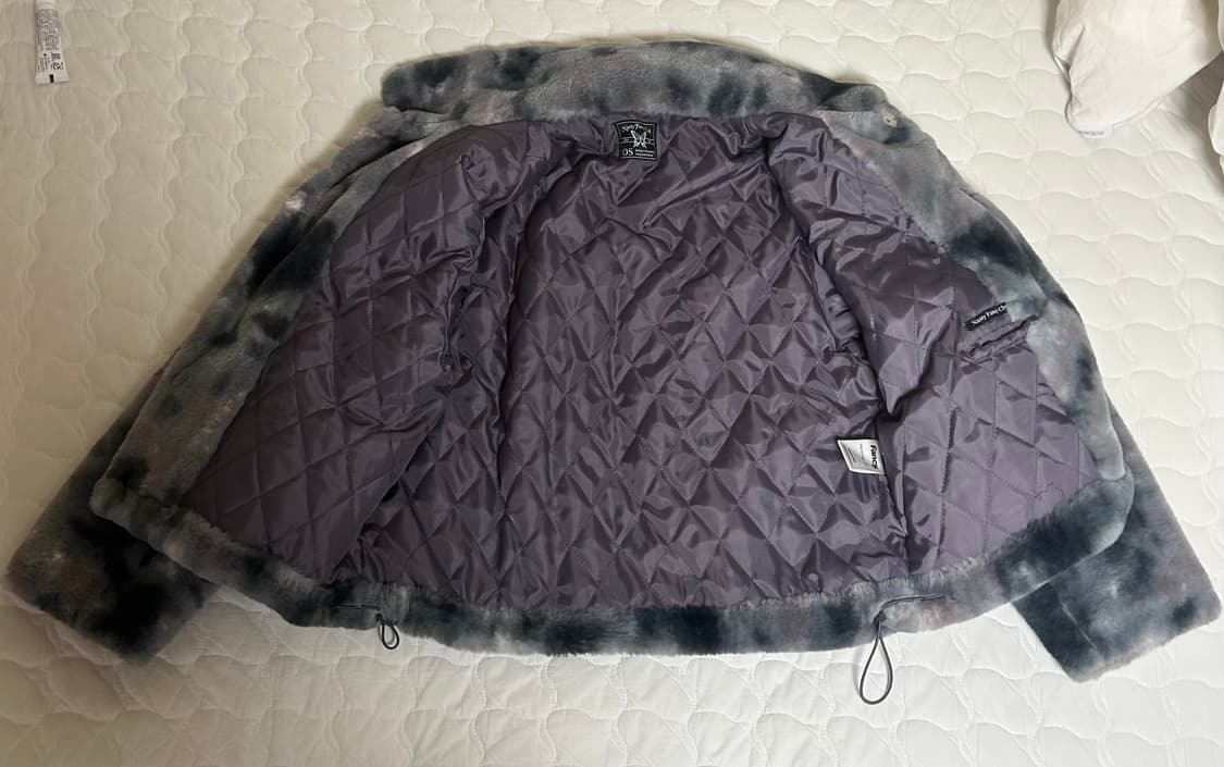 네스티팬시클럽 퍼자켓 퍼플 상품이미지2