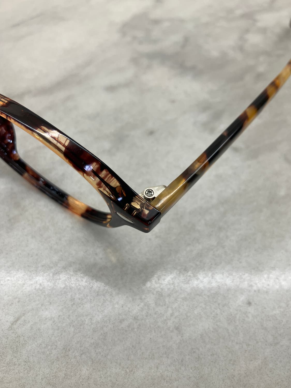 B73 KS 레오파드 슬림 오벌 뿔테 안경6859 상품이미지2