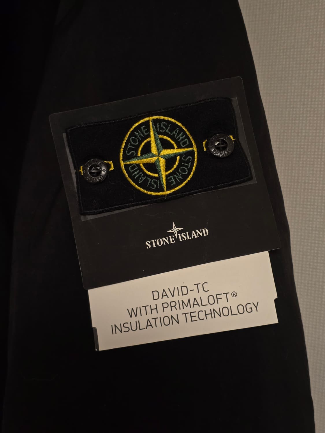 스톤아일랜드 23fw david-tc 카코트 블랙 XL 새제품 상품이미지3