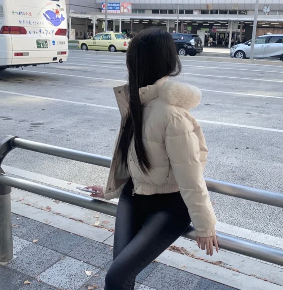 퍼안감 미니 숏패딩 상품이미지2