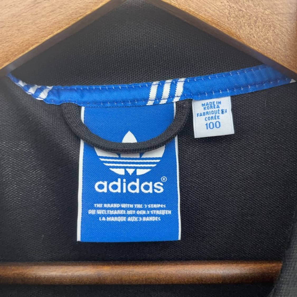 아디다스 오리지널 삼선 빈티지 유로파 져지 집업 100 C08245 상품이미지5
