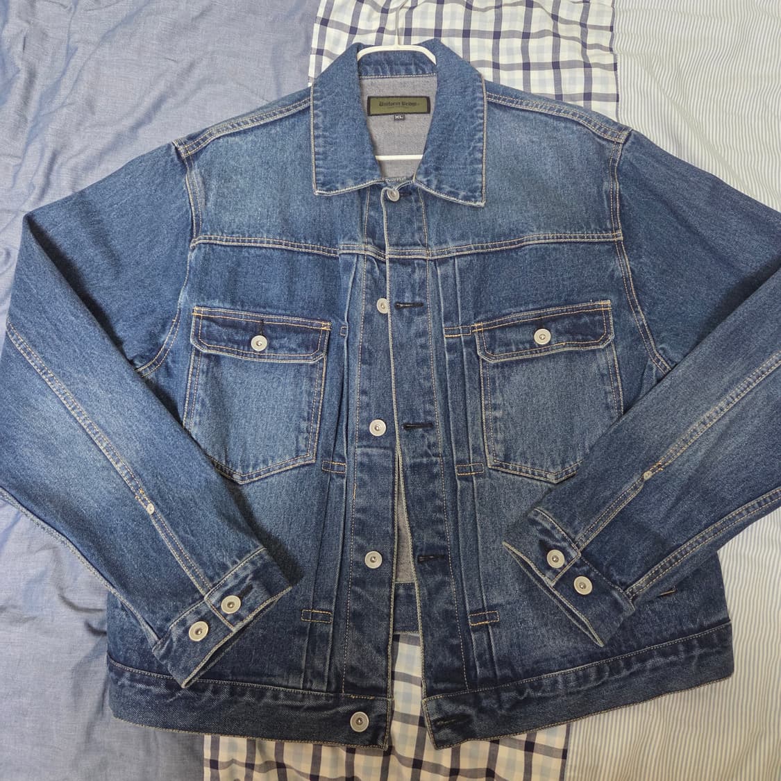 유니폼브릿지 2nd type denim jacket indigo wash 상품이미지4