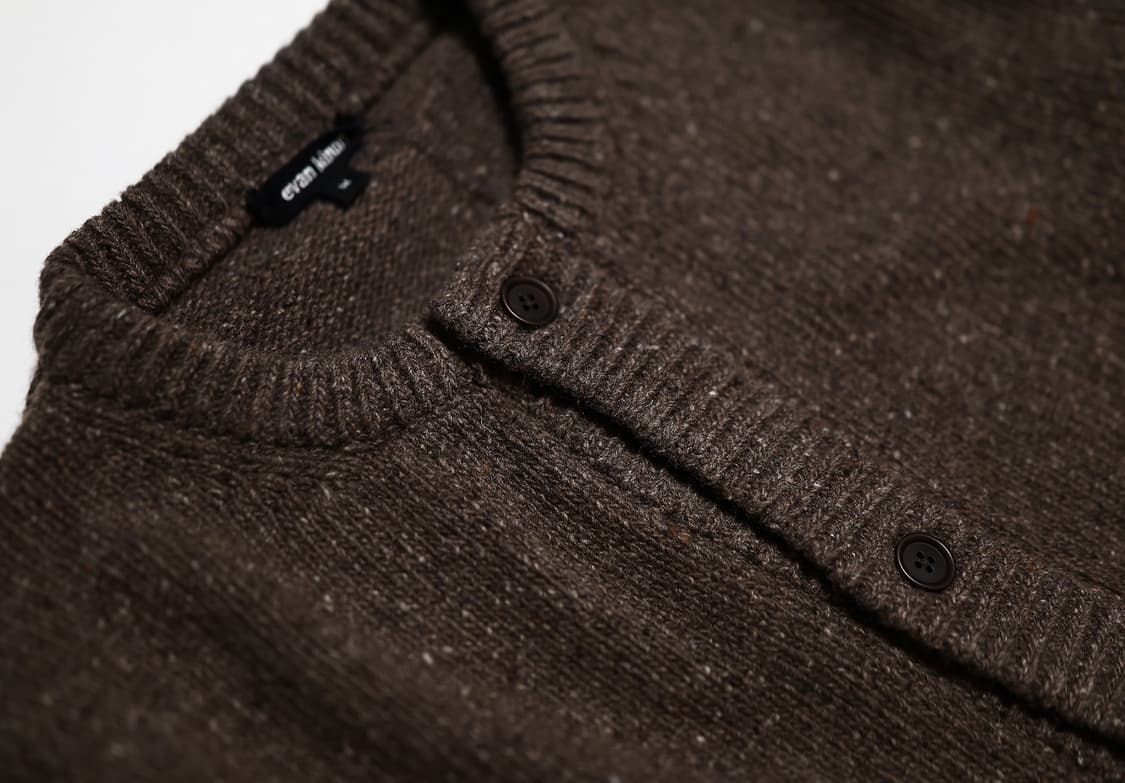 (m)Evan Kinori 에반 키노리 크루넥 가디건 상품이미지3