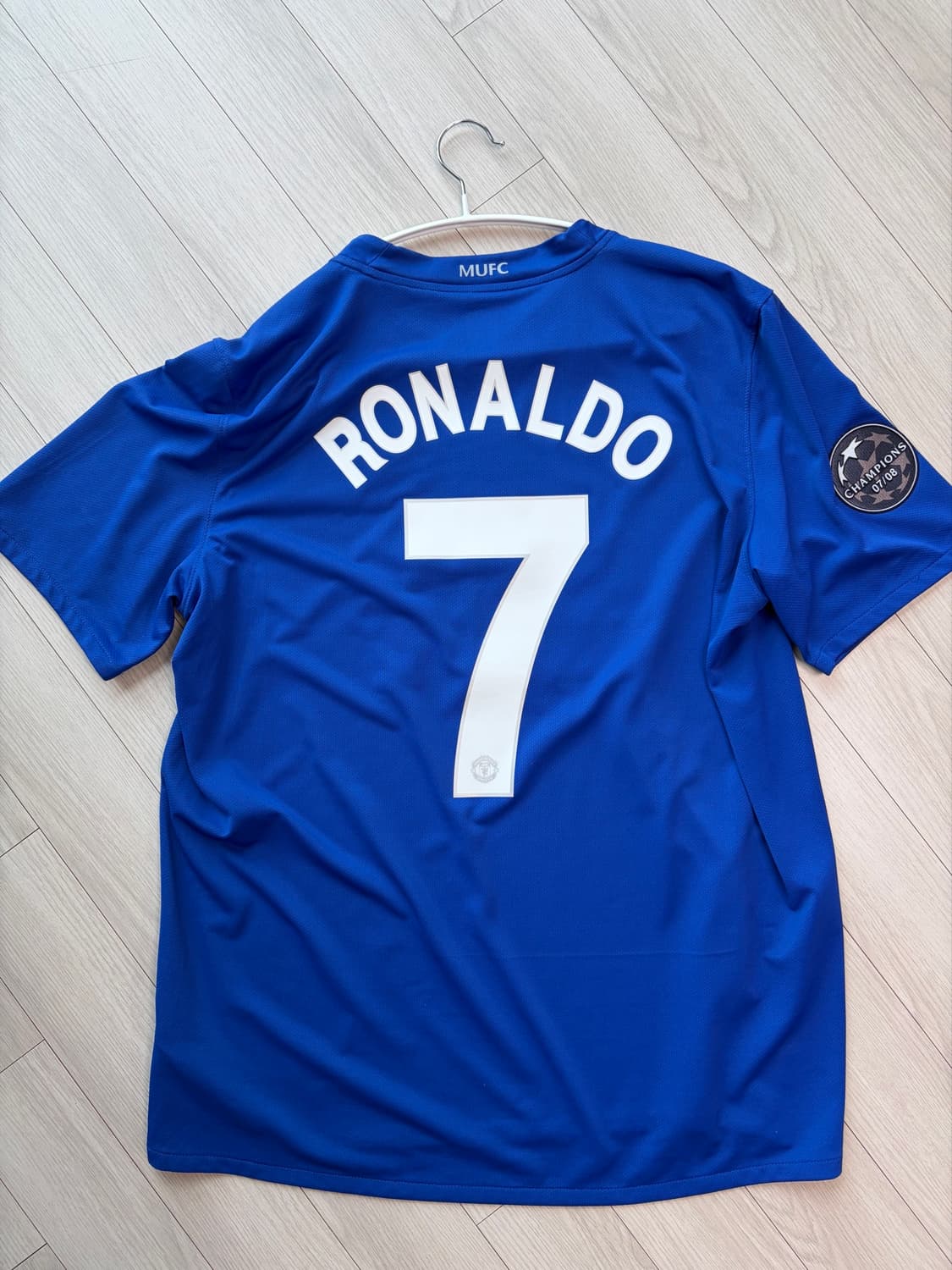 08-09 맨체스터 유나이티드 써드 반팔 No.7 RONALDO 호날두 상품이미지2