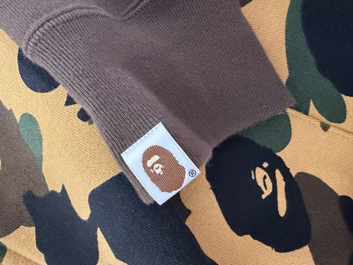 베이프 카모 크레이지 컬리지 풀 후드 집업M 상품이미지3