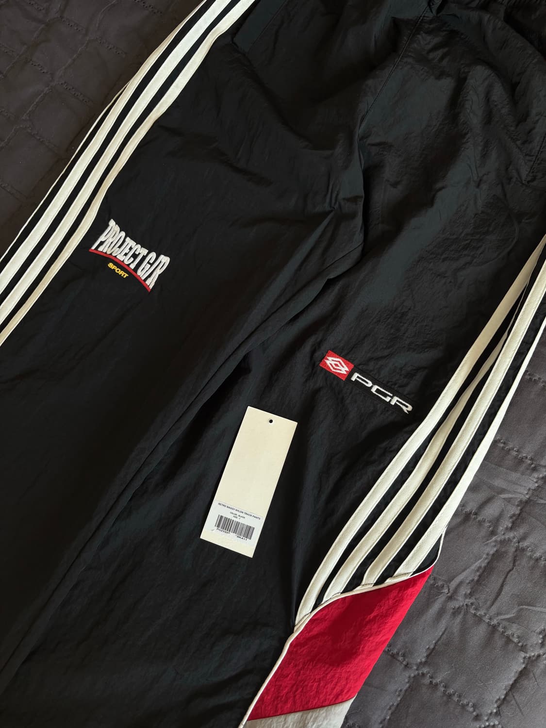 프로젝트GR 레트로 배기 트랙팬츠 1사이즈 상품이미지1