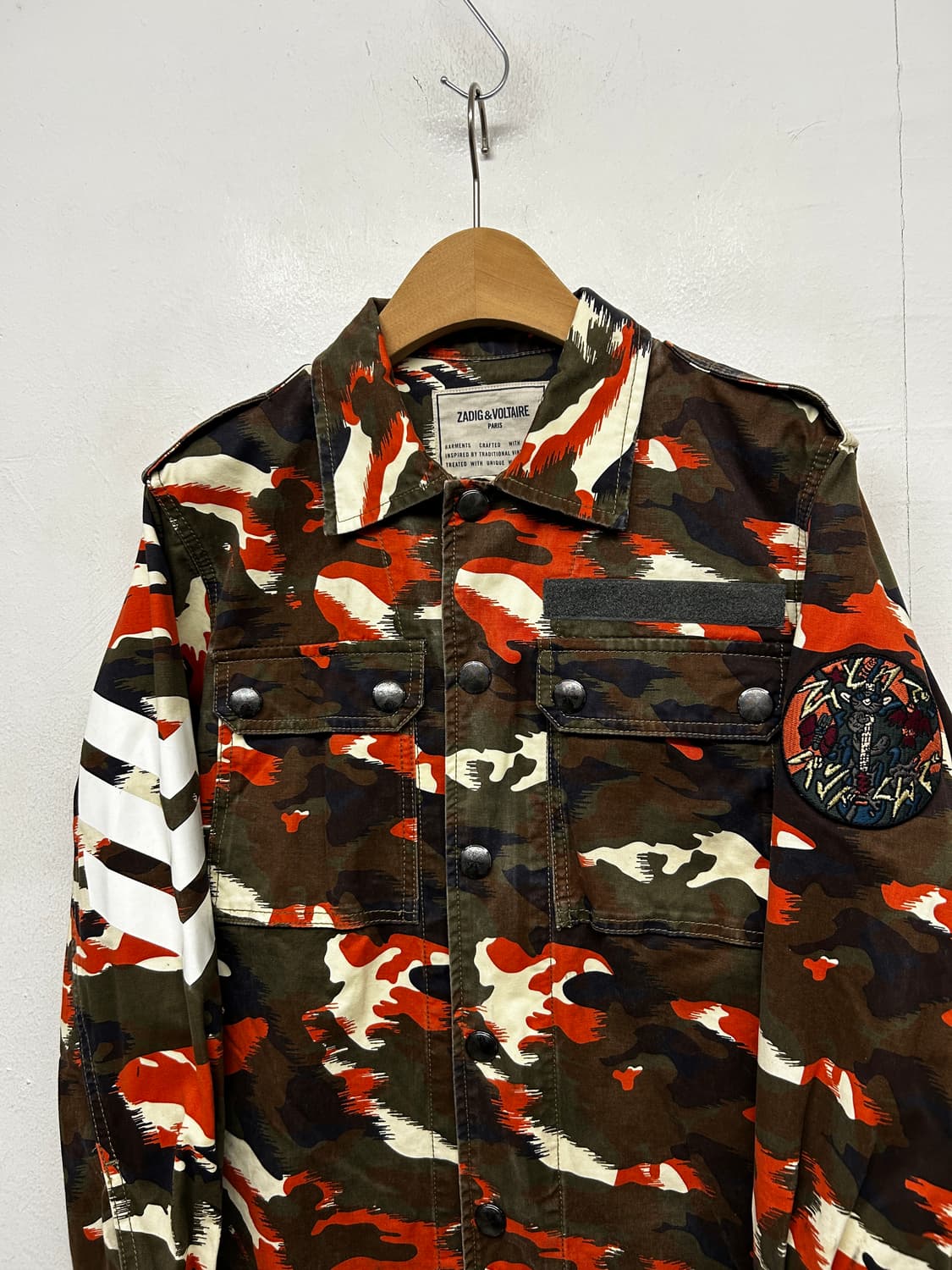 자딕앤볼테르 카모플라쥬 야상 자켓 상품이미지3