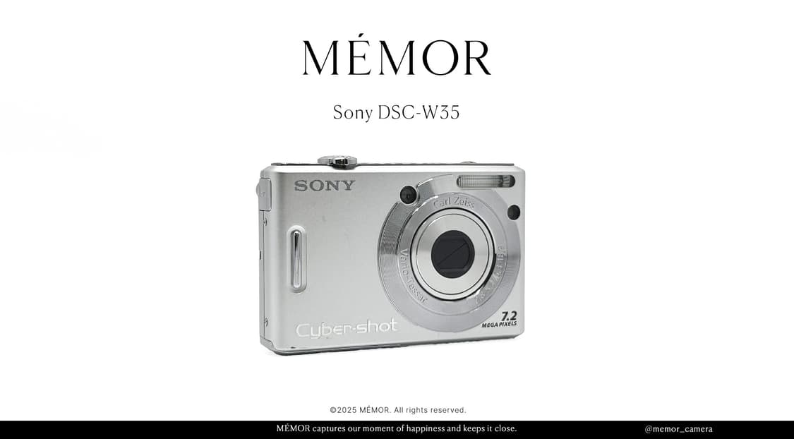 부드럽고 뽀용한느낌☁️ Sony DSC-W35 소니 디카 디지털카메라 상품이미지2