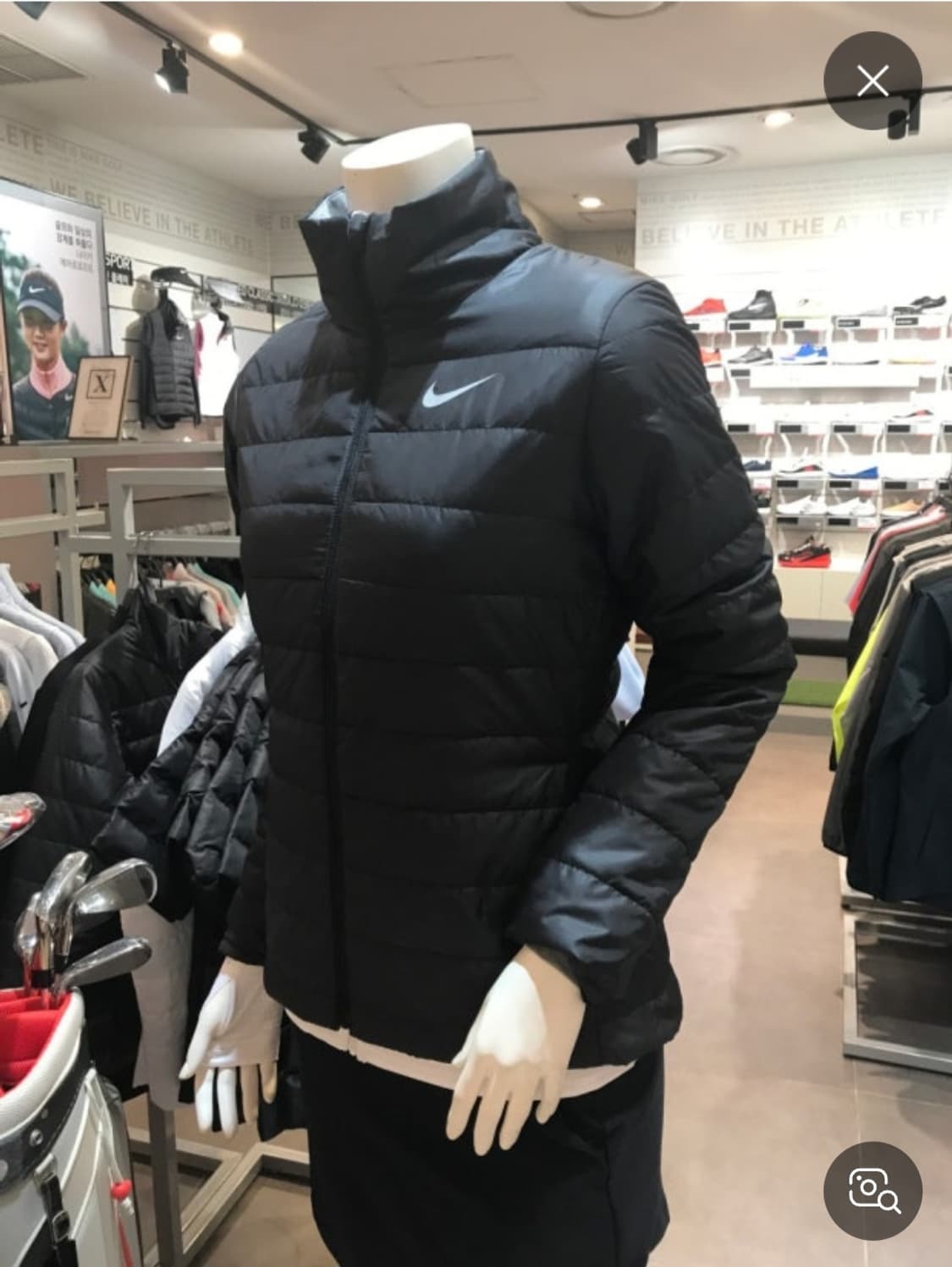 나이키 여성 골프 경량패딩 M 상품이미지2