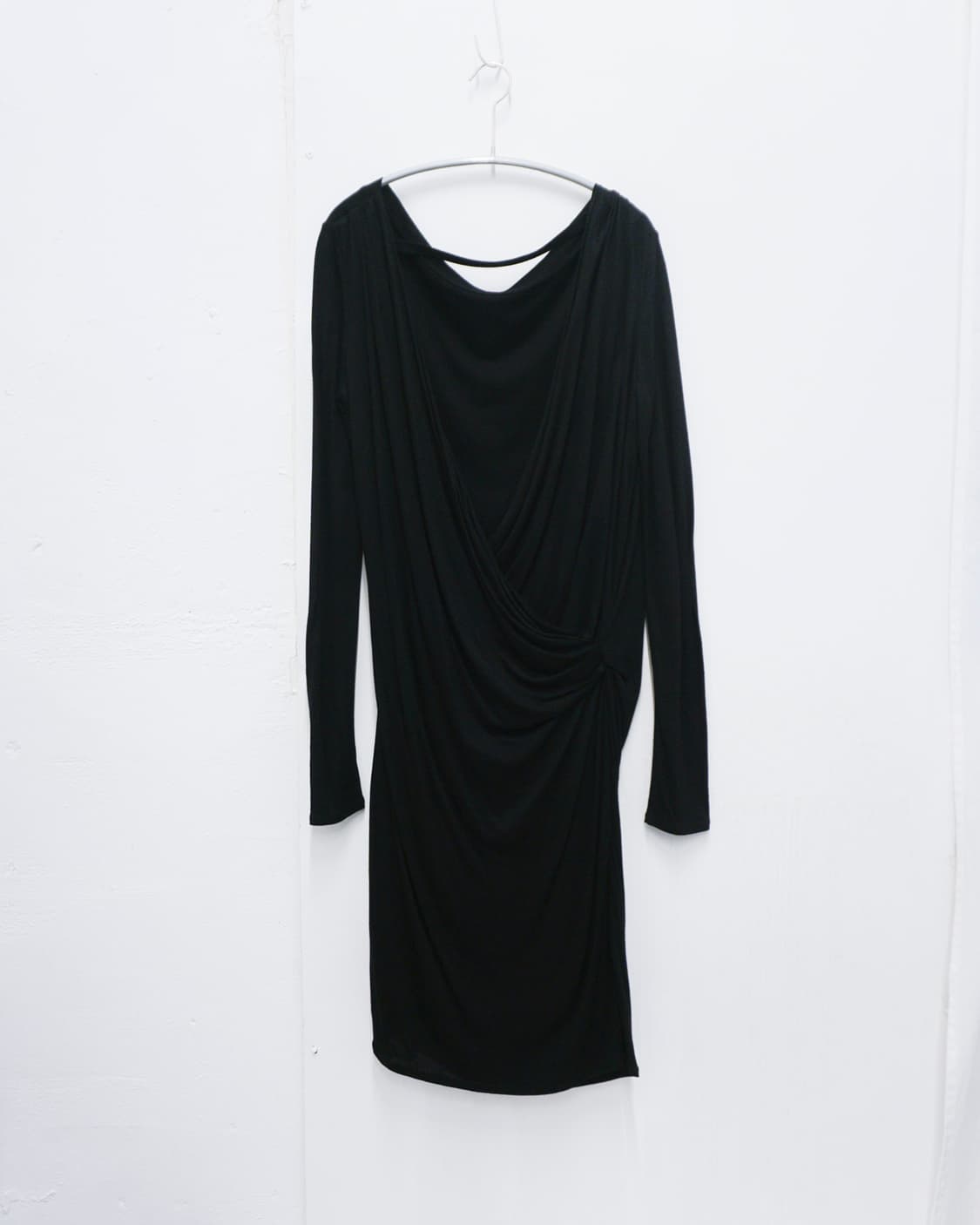 HELMUT LANG draped backless jersey dress 상품이미지6