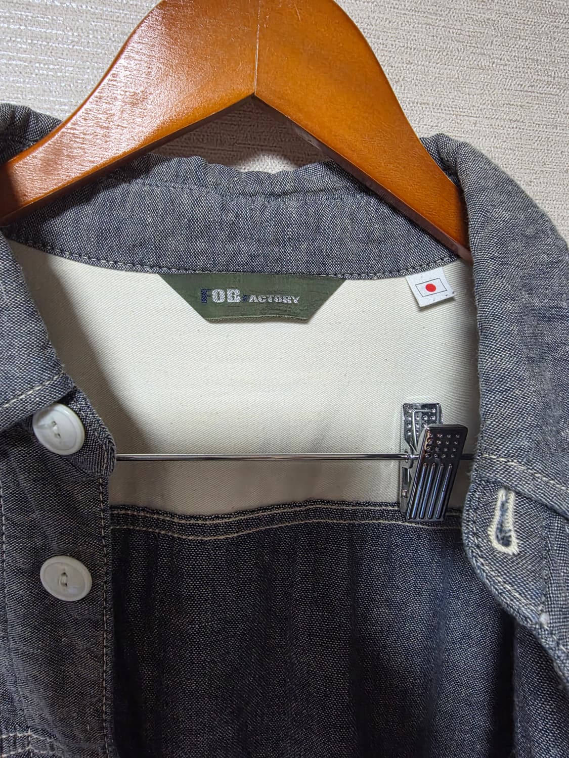 FOB FACTORY 면 자켓 상품이미지4